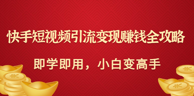 【副业项目3504期】快手短视频引流变现赚钱全攻略（快手引流推广怎么做）-荔枝网络