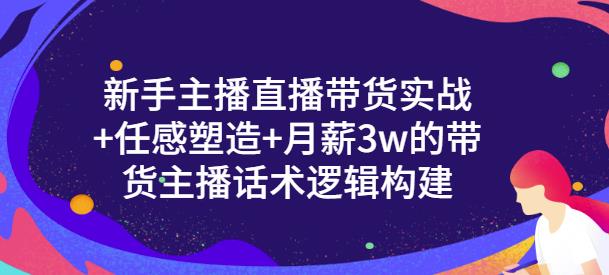 【副业项目3593期】新手如何做直播带货话术:信任感塑造+月薪3w的带货主播话术逻辑构建-荔枝网络