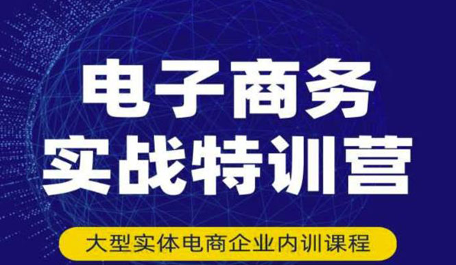 【副业项目3612期】想做电商怎么起步：电商实战特训营，全方位带你入门电商-荔枝网络