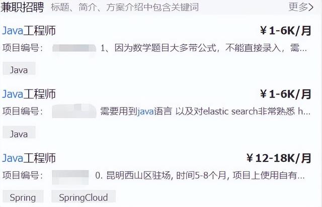 Java程序员接单平台,自由职业平台插图3 Java程序员接单平台,自由职业平台插图3