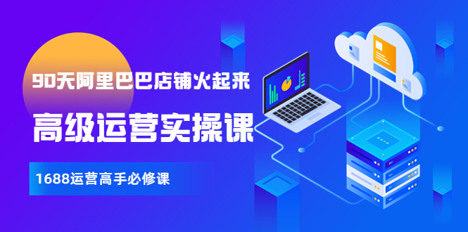 【副业项目4092期】90天阿里巴巴店铺火起来：高级运营实操课，1688运营高手必修课-荔枝网络