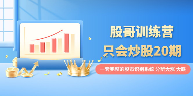【副业项目4108期】股哥训练营·只会炒股20期：一套完整的股市识别系统，分辨大涨、大跌-荔枝网络