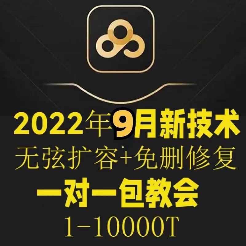 【副业项目40312期】2022年9月最新百度网盘无限扩容技术，外面卖599的，自用或出售都可以-荔枝网络