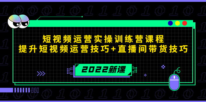 【副业项目4435期】2022短视频运营实操训练营课程，提升短视频运营技巧+直播间带货技巧-荔枝网络