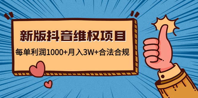 【副业项目4808期】新版抖音维全项目:每单利润1000+月入3W+合法合规!-荔枝网络