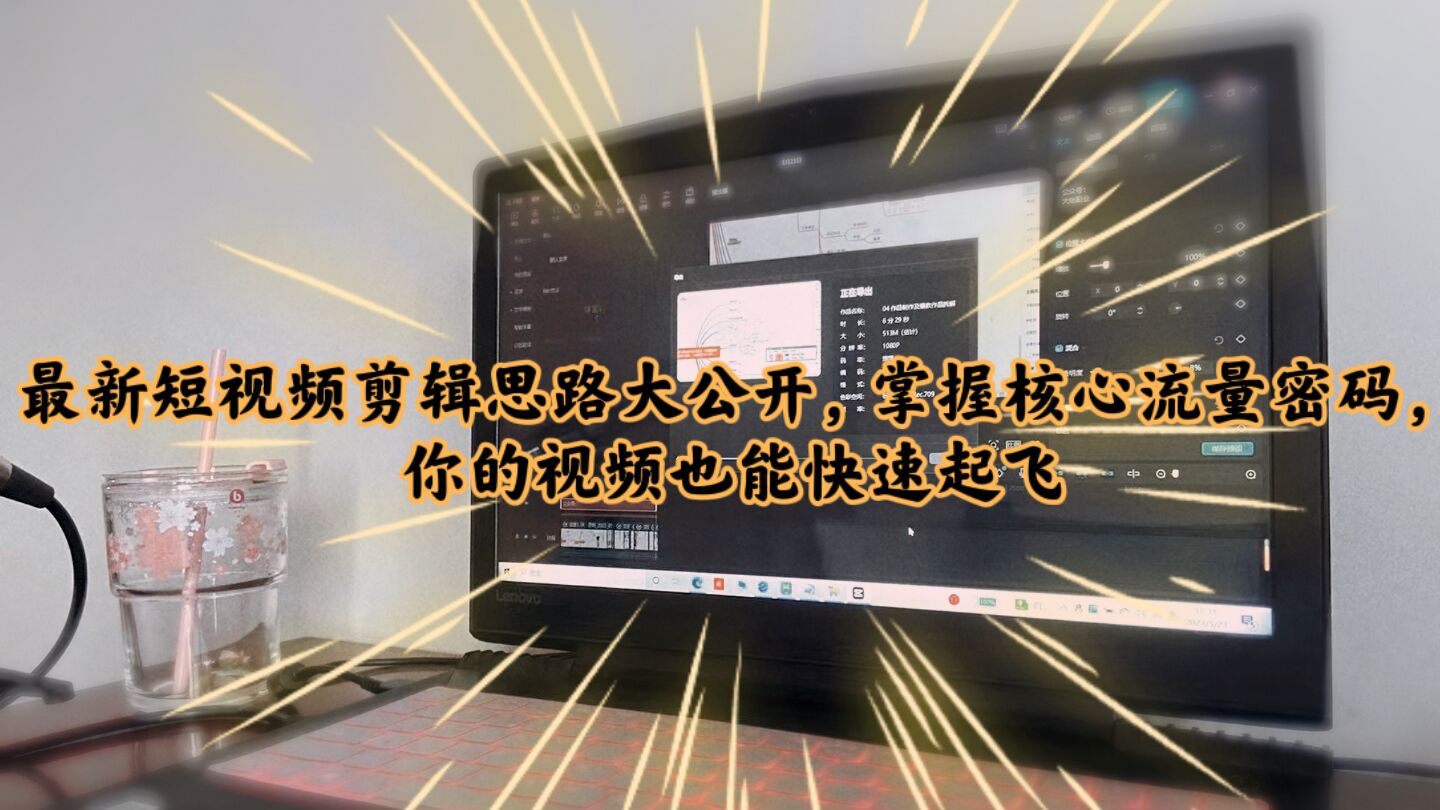 【副业项目6115期】最新短视频剪辑思路大公开,掌握核心流量密码,你的视频也能快速起飞-荔枝网络