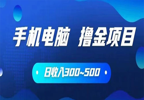 【副业项目6065期】2023手机和电脑都可以撸金的项目，日收入300~500【揭秘】-荔枝网络