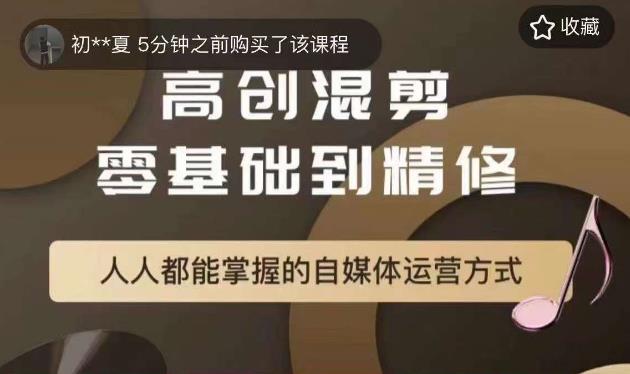 【副业项目6082期】萌萌酱追剧高创混剪零基础到精通，人人都能掌握的自媒体运营方式-荔枝网络