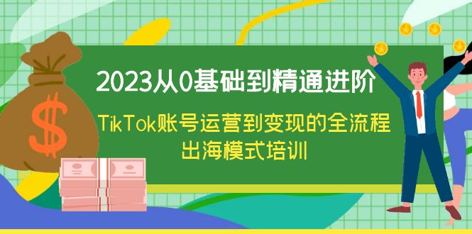 【副业项目6364期】2023从0基础到精通进阶，TikTok账号运营到变现的全流程出海模式培训-荔枝网络