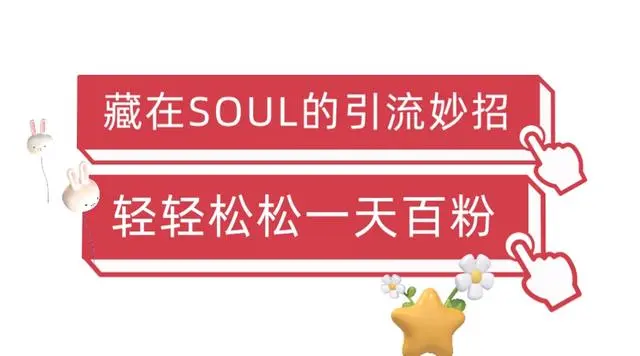 【副业项目6675期】Soul暴力引流男粉玩法，无脑粗暴日入500＋，0门槛即可操作【揭秘】-荔枝网络