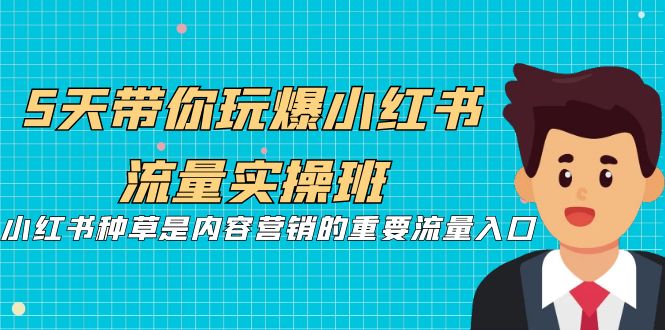 【副业项目7197期】5天带你玩爆小红书流量实操班，小红书种草实战-荔枝网络