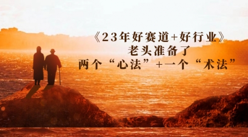 【副业项目7314期】某收费文章《23年好赛道+好行业》老头准备了两个“心法”+一个“术法”-荔枝网络