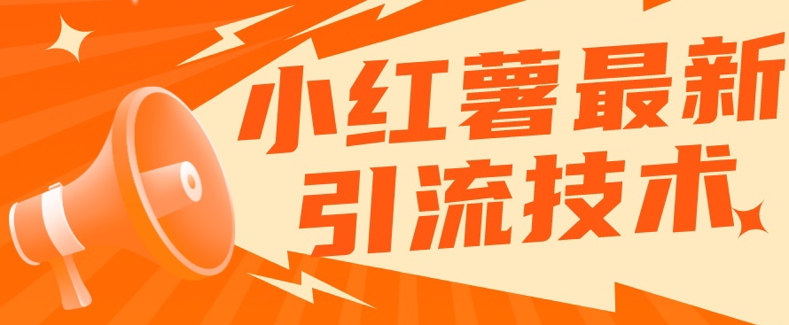 【副业项目7576期】小红书最新引流技术，真正实现解放双手暴力引流-荔枝网络