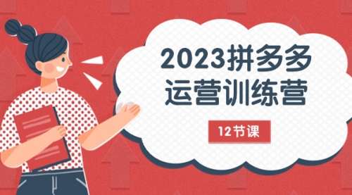 【副业项目8102期】2023拼多多运营训练营：流量底层逻辑，免费+付费流量玩法（12节课）-荔枝网络