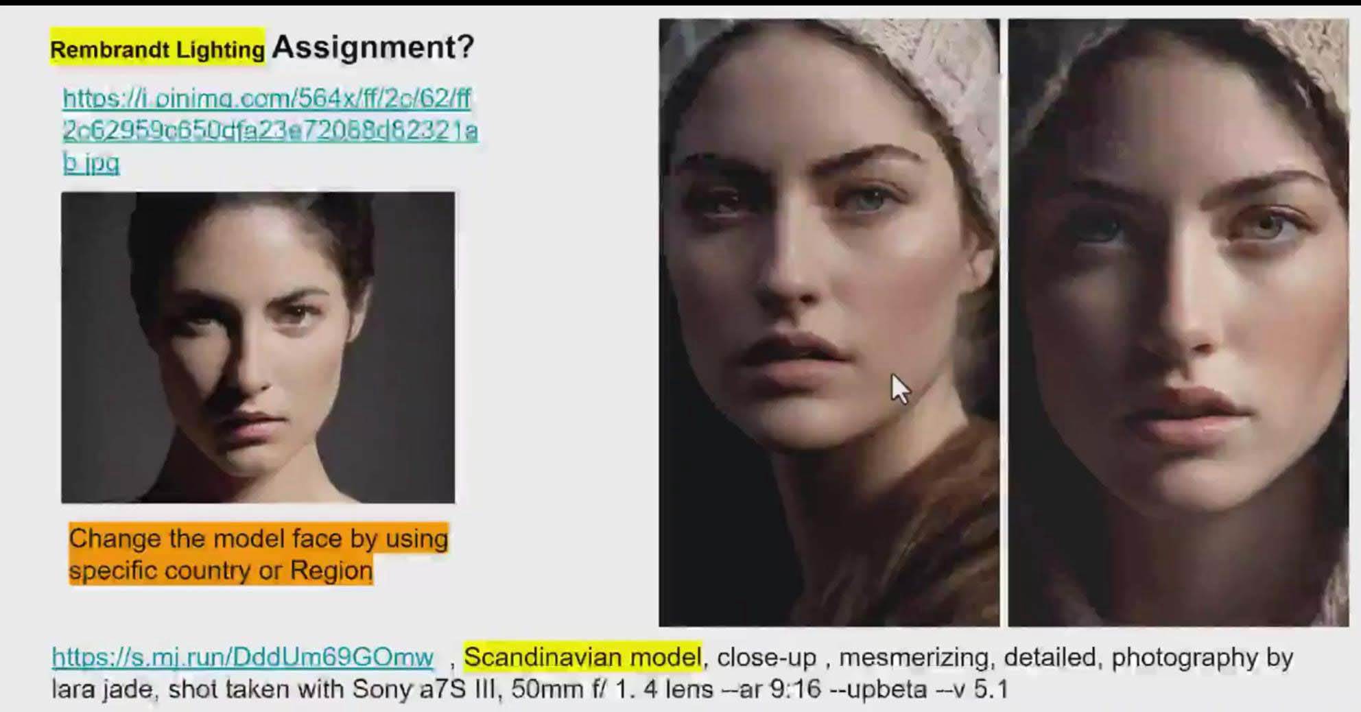Midjourney v5 ChatGPT 和 Bard AI人工智能人像摄影大师班-15节-中英字幕-荔枝网络