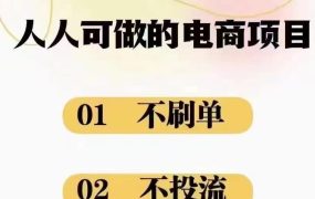 2024最新淘宝无货源电商，新手小白操作简单，长期稳定项目，日500-2000+-荔枝网络