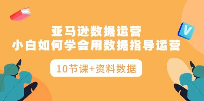 亚马逊数据运营，小白如何学会用数据指导运营（10节课+资料数据）-荔枝网络