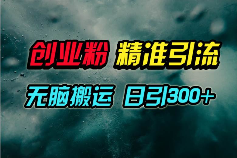 视频号纯搬运日引300+创业粉教程！-荔枝网络