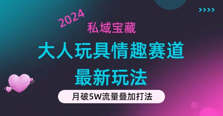 私域宝藏：大人玩具情趣赛道合规新玩法，零投入，私域超高流量成单率高-荔枝网络