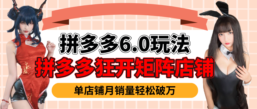拼多多虚拟商品暴利6.0玩法，轻松实现月入过万-荔枝网络
