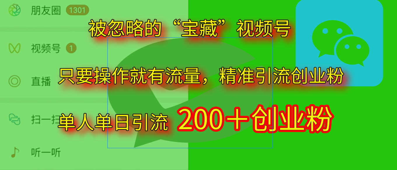 2025.5月最新被忽略的“宝藏”视频号，精准日引流200+-荔枝网络