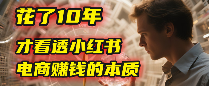 我花了10年，才看透小红书电商赚钱的2个字：本质-荔枝网络